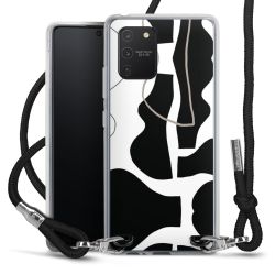 Carry Case Transparent Fabric black/silver