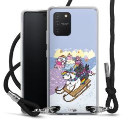 Carry Case Stoff schwarz/silber