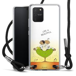 Carry Case Stoff schwarz/silber