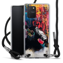 Carry Case Fabric black/silver