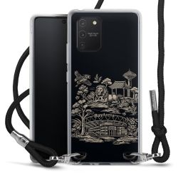 Carry Case Stoff schwarz/silber