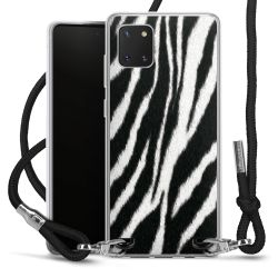 Carry Case Transparent Fabric black/silver