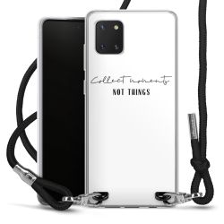 Carry Case Transparent Fabric black/silver