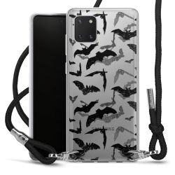 Carry Case Transparent Fabric black/silver