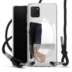 Carry Case Transparent Fabric black/silver