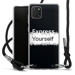 Carry Case Fabric black/silver