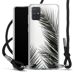 Carry Case Transparent Fabric black/silver