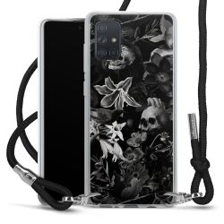 Carry Case Transparent Fabric black/silver