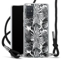 Carry Case Transparent Fabric black/silver