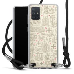 Carry Case Stoff schwarz/silber