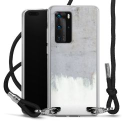 Carry Case Transparent Fabric black/silver