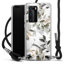 Carry Case Transparent Fabric black/silver