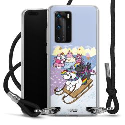 Carry Case Stoff schwarz/silber