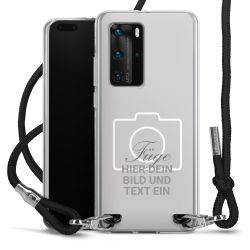 Carry Case Stoff schwarz/silber