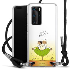 Carry Case Stoff schwarz/silber