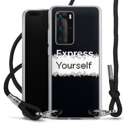 Carry Case Fabric black/silver