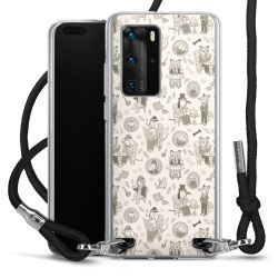 Carry Case Fabric black/silver