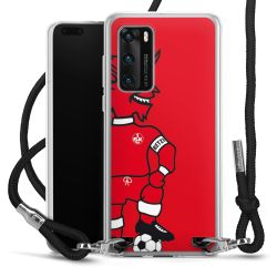 Carry Case Stoff schwarz/silber