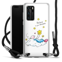 Carry Case Stoff schwarz/silber