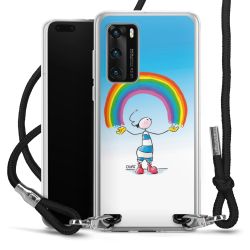 Carry Case Stoff schwarz/silber