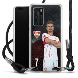 Carry Case Stoff schwarz/silber