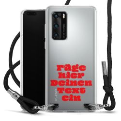 Carry Case Stoff schwarz/silber