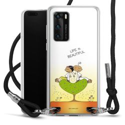 Carry Case Stoff schwarz/silber