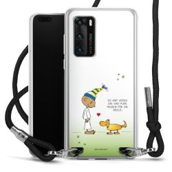 Carry Case Stoff schwarz/silber