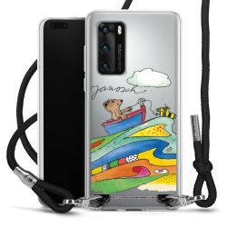 Carry Case Fabric black/silver