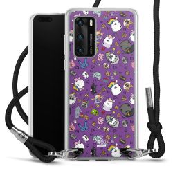 Carry Case Stoff schwarz/silber