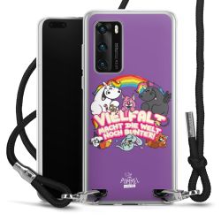 Carry Case Stoff schwarz/silber