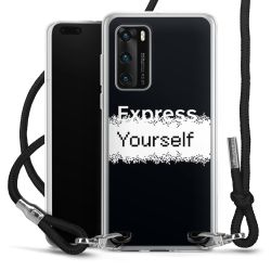 Carry Case Fabric black/silver