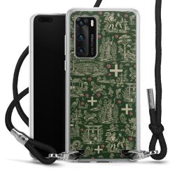 Carry Case Stoff schwarz/silber