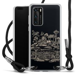 Carry Case Stoff schwarz/silber