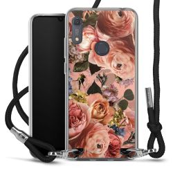 Carry Case Transparent Fabric black/silver