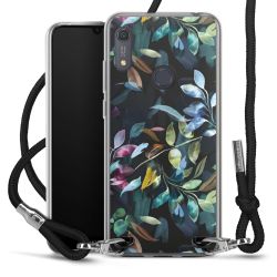 Carry Case Transparent Fabric black/silver