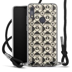 Carry Case Stoff schwarz/silber