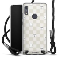 Carry Case Stoff schwarz/silber