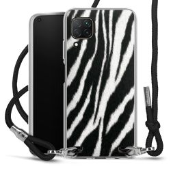 Carry Case Transparent Fabric black/silver