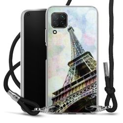 Carry Case Transparent Fabric black/silver