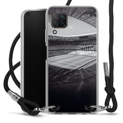 Carry Case Transparent Fabric black/silver