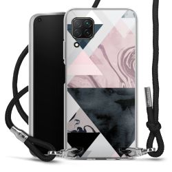 Carry Case Transparent Fabric black/silver