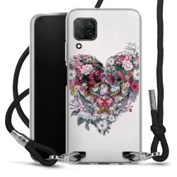 Carry Case Transparent Fabric black/silver