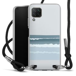 Carry Case Transparent Fabric black/silver