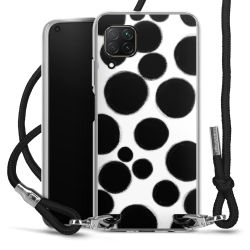 Carry Case Transparent Fabric black/silver