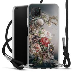 Carry Case Transparent Fabric black/silver