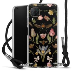 Carry Case Transparent Fabric black/silver