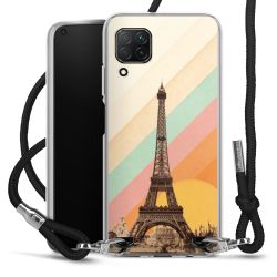 Carry Case Transparent Fabric black/silver