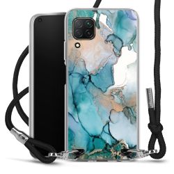 Carry Case Transparent Fabric black/silver