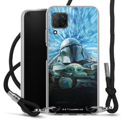 Carry Case Stoff schwarz/silber